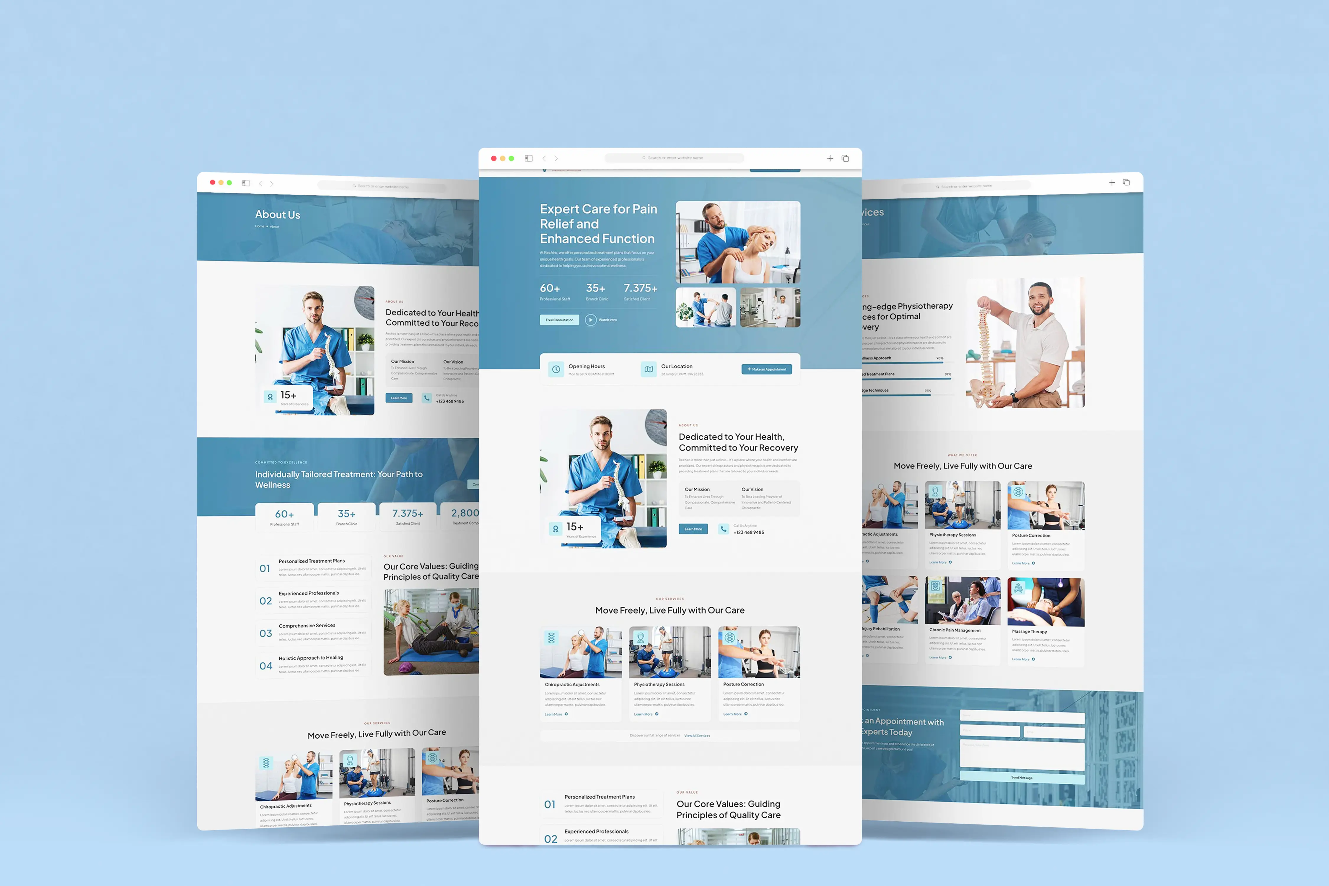 Chiropractor Website