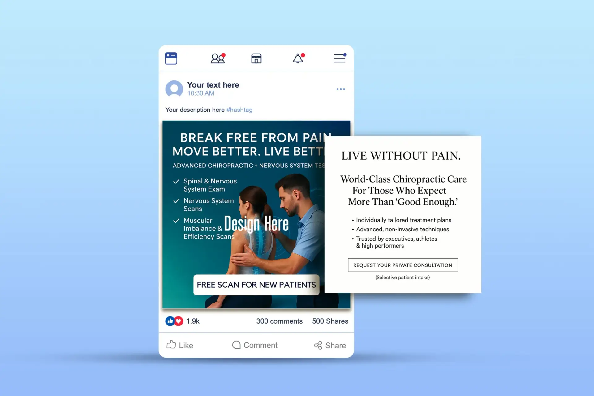 Chiropractor Facebook Ads